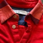Opening Ceremony  Red Flannel Button Down Top Photo 1