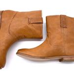 Frye NEW Anna Leather Ankle Shortie Western Boot in Camel Tan Brown 7 Photo 6