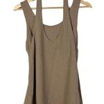 Merrell Brown Open Back Halter Strap Athletic Tank Top L Photo 0