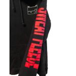 TNA Sweat Fleece Pullover Hoodie Sweatshirt Black Size XS Embroidered Oversized Photo 6