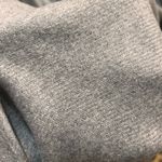 Halara  Knit Fringe Gray Scarf Soft Long‎ Winter Basic Photo 2