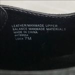 Franco Sarto  Black Leather Oxford Lace up Heels Photo 5