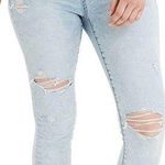 American Eagle 💛 Curvy Hi-Rise Jegging Light Sz 24 Photo 0