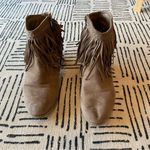 J. Adams  Bree Suede Fridge Western Boot Taupe 10 Photo 1