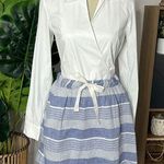 Gap • linen blend stripe mini skirt Photo 0