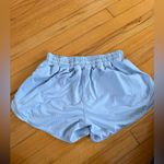 Lululemon Hotty Hot Shorts 4" light blue Photo 2