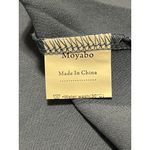 Moyabo Women's Popover Shirt 3/4 Blue Blouse Size XL Career‎ Modern Professional Photo 7