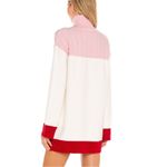 Lovers + Friends Kane Sweater Dress in Pink & Red Photo 2