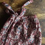 Faherty  Portia Blouse In Fiona Block Print Purple Blouse Size Small Photo 14