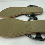 None Black & Tan Adjustable Strap Sandal Small(5-6) Photo 6