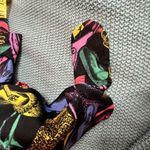 Salvatore Ferragamo Vintage Shoe Print Footed Leggings Runway 1991 Sz Medium Photo 4