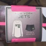 PINK - Victoria's Secret ULTRA RARE Victoria’s Secret Deadstock NFL NY Jets bling y2k pajama set Photo 2