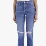 Mother Superior The Tomcat Jeans Blue Playing with Scissors Ankle Straight US 25 Photo 0