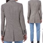 1. State  Double Breasted Houndstooth Blazer Photo 3