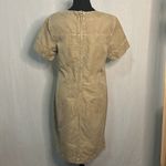 J.Crew  Tan Lace-Up Casual Dress – Everyday Style with Pockets Photo 3