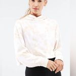 Fabletics Women’s Eco-Conscious Crop Hoodie Honey Magma Tie Dye XL Photo 0