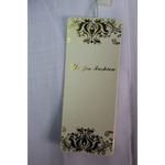 NWT White on White Summer Dress Maxi Yi jia Womens S/M Wedding Cruise Beach Size M Photo 4