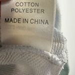 White Fox Boutique  Tie Dye Cropped Sweatshirt in Pink Green Multi Size Small Photo 3