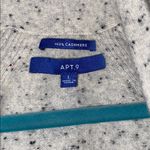 Apt. 9  oatmeal Speckled Cashmere Sweater Photo 4