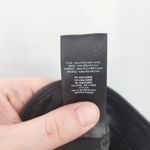 Babaton  Aritzia Black Vegan Fuax Leather Women 0 Super High Rise Straught‎ Pants Photo 8