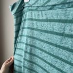 Lucy Jersey Midi Skirt M Striped Casual Soft Beach Boho Resort Vacation boat Blue Size M Photo 3