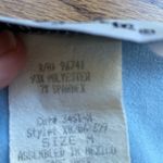 Self Esteem Y2K Baby Blue V-neck Top Photo 2