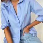 Michael Kors Blue Button Up Photo 0