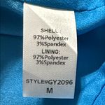 DO+BE  blue one shoulder dress size medium cocktail party prom evening gown new Photo 5