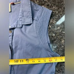 Anthropologie  | Pilcro | Denim Collared Shirt Midi Dress Size 10 Medium M NWT Photo 7