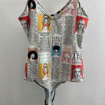 Papaya  printed bodysuit size medium Photo 1