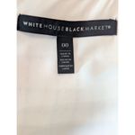 White House | Black Market  Tweed Sheath Dress Black White Plaid Sz 00 Petite Photo 2