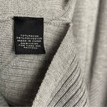 Verve Ami Women Gray Cardigan Open Front Long Sleeve Stretch Photo 7