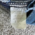 Vintage 80s New Breed Blue Purple Floral Print Denim Pencil Mini Skirt Size 9/10 Photo 8