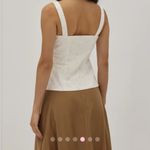 Love Bonito White Padded Bustier Top EUC Size 6 Photo 1