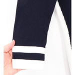NWOT Basler Navy Sweater Dress Sheath‎ Nautical Classic Coastal Office Size S Blue Photo 2
