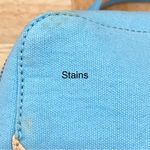 Free People We The Free Blue Canvas Convertible Crossbody Bag Photo 13