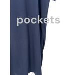 Nic+Zoe | 2X | Women's Embroidered Short Sleeve Pier Dress Mini Pockets Navy Photo 2