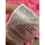 ON 34TH Pink Eyelet Cotton Puff Sleeve Button Up Blouse Top Women's Size L Size L Photo 7