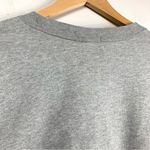 Gap Red & Black Plaid Logo Gray Crewneck Sweatshirt Photo 9