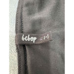 bebe Black And Gray Geometric‎ Pattern Sleeveless Halter Dress Size XL datenight Photo 4