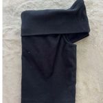 Free People  Black Cowl Neck Sleeveless Crop Top Photo 7