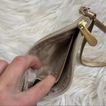 Michael Kors  | Tan Zip Wristlet Wallet MK Logo Photo 4