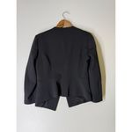 EXPRESS Open Front Black Blazer Jacket Womens Sz 6 Career Professional Business Photo 2