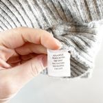 Evereve  Fair Isle Turtleneck Pullover Sweater Jumper Gray Small Photo 4