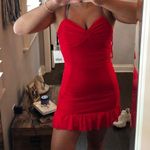 Selfie Leslie Red Dress Photo 0