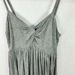 barney's new york CO-OP Barneys Babydoll Dress Womens XS Gray Ruched Minimalist Y2K Indie Chic Photo 1