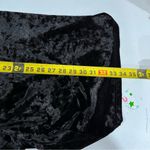 Torrid Velour Hooded Long Sleeve Mini Lounge Gown Deep Black 0 FLAW Photo 5