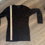 Saks 5th Avenue Saks Fifth Avenue v neck black pure cashmere cardigan size small Photo 11