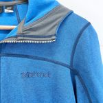 Marmot Womens S Khami Coat Teal Blue Hooded Full Zip C97080 Outdoor Layer Photo 5