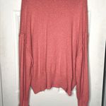 Free People found my friend cardigan, coral, textured, large Photo 4